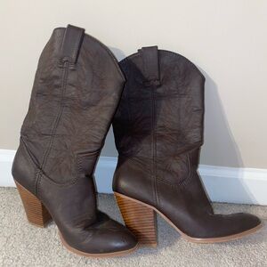 Wide calf Cowgirl boots